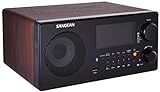 Sangean WR-22WL AM/FM-RDS/Bluetooth/USB Table-Top Digital Tuning Receiver (Walnut)