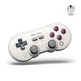 8BitDo SN30 Pro Bluetooth Controller with Hall Effect Joysticks, Rumble Vibration, and Turbo Function, Compatible with Switch/Switch 2, PC, macOS, Android, Steam Deck & Raspberry Pi (G Classic)