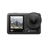 DJI Osmo Action 4 Standard Combo, 4K/120fps Waterproof Action Camera with a 1/1.3-Inch Sensor, Stunning Low-Light Imaging,10-bit & D-Log M Color Performance, Long-Lasting 160 Mins, Outdoor Camera