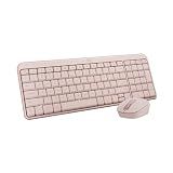 Logitech MK250 Compact Bluetooth Wireless Keyboard and Mouse Combo - Rose
