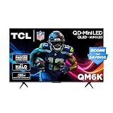 TCL 50 Inch Class QM6K Series | Mini LED QLED 4K HDR | 50QM6K, Latest Model | 120HZ-144HZ High Brightness Smart Google TV Dolby Atmos Onkyo Audio | Voice Remote Alexa Gaming Streaming Television