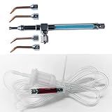 Universal Oxy hydrogen Gas Torch Flame Generator with 4 Copper Nozzles+ Flash back Arrestor for 30-150L/H HHO Polishing Welding Machine