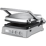 Cuisinart Deluxe Electric Griddler, Stainless Steel, GR-150NAS