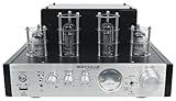 Rockville BluTube SG 70W Tube Amplifier Stereo Receiver, Bluetooth 5.0, USB/SD/AUX Inputs, LED Display, for Home Theater and Music Enthusiasts