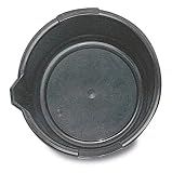 Funnel King 32950 Oil Drain Pan, Length 13 1/2", Height 4 1/2", Made in USA, Black
