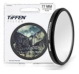Tiffen 77UVP Slim 77mm UV Protection Filter for Camera Lens, Clear Optical Glass, Impact Resistant