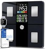 GE Smart Scale for Body Weight, BMI, Body Fat, Muscle Mass, Large Display