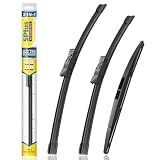 5 PLUS Silicone Windshield Wipers Fits Subaru Forester 2019-2026 (3 PACK)
