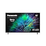 Panasonic W70 Series (2025 Model) 55" LED 4K Ultra HD Smart Fire TV, Press & Ask Alexa, Apple AirPlay, HDR10+, HDMI 2.1, and Bluetooth Support - 55W70BP