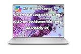 New XPS 16 9640 Powerful AI Laptop 16.3" OLED UHD+ (3840x2400) TouchScreen 16-Cores Ultra 9 185H 32GB RAM 1TB SSD Geforce RTX 4060 Graphics Copilot Webcam Backlit Fingerprint Thunderbolt 4 Win 11Pro
