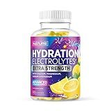 Built by Nature Hydration Electrolyte Gummies – Electrolyte Gummies for Hydration & Dehydration Support – 60 Gummy