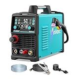 bestarc Plasma Cutter, [Pilot Arc][Large LED Display][Air Sensor] 50A bestarc Plasma Cutter Machine 110/220V Dual Voltage, 1/2 Inch Clean Cut 4/5 Inch Max Cut, Post Flow Mesh, 2T/4T for Beginners DIY