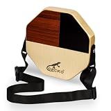 Cajon Drum, GECKO Mini Cajon Protable Hand Percussion Instrument (with strap)