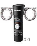 Waterdrop 10UA Under Sink Water Filter System, Reduces PFAS, PFOA/PFOS, Lead, Chlorine, Bad Taste & Odor, Under Counter Water Filter Connects Directly to Your Faucet, NSF/ANSI 42 Certified, 1 Year