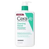 CeraVe Foaming Facial Cleanser, Face Wash for Oily Skin, 19oz