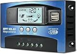 100A MPPT Solar Charge Controller with Auto Parameter LCD Display