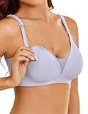 Avidlove Nursing Bras for Breastfeeding Seamless Ultra Comfort Pregnancy Maternity Wireless Bralette Purple