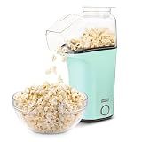 Dash Fresh Pop Popcorn Maker, 16-Cup Hot Air Popper, Aqua