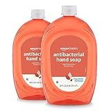 Amazon Basics Liquid Hand Soap Refill, Light Moisturizing, Triclosan-Free, Dermatologist-Tested, pH Balanced, Citrus, 50 Fl Oz (Pack of 2) (Previously Solimo)