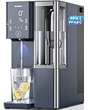 VonWater 7-Stage Countertop Reverse Osmosis Water Filter System, 528 Gallons RO Water Filtration with Portable Pitcher, NSF/ANSI 372,53, Reduce TDS PFAS, 5 Volume Settings, 3:1 Pure to Drain CT910