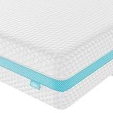TeQsli Crib Mattress, Dual-Sided Memory Foam Toddler Mattress with Breathable Washable Cover, Standard Size Baby Mattresses for Crib: 52 x 27.6 x 6 Inch