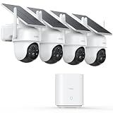 aosu D1 Classic 4-Cam Kit, Security Cameras Wireless Outdoor, Solar Powered