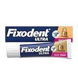 Fixodent Ultra Max Hold Denture Adhesive, 2.2 oz, (Packaging may vary)