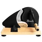 Manual Bread Slicer for Homemade Sourdough Bread, Adjustable Thickness&Evenly Slicing, Hand Crank Bread Slicer with Scale Line and Suction Cup, Serrated Blade Design, Patent:USD105861
