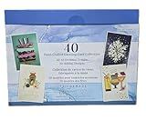 Tailormade Hand Crafted Greeting Card Collection, 40 Cards, All Occasion & Holiday Designs