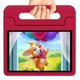 CFVOCUY 2025 Kids Tablet, 10.1" Kid Tablet with Case, Quad-Core, 32GB Storage (1TB Expand), Pre-Installed Educational Apps and Parental Control, WiFi, for Ages 4-12, Eye Protection Mode