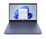HP Stream 14" HD Laptop, Intel Celeron N4120, 4GB RAM, 64GB eMMC, Windows 11 Home in S Mode with Office 365 Personal for 1 Year (14-cf2111wm, Blue)