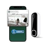Arlo Video Doorbell 2K (2nd Gen, Latest Release), Wireless or Wired Option, 2-Way Audio, Night Vision, Head to Toe Video View, Package Detection, Person & Vehicle Recognition, 1-Month Secure Plan