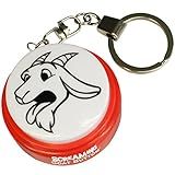 Screaming Goat Button Keychain | Gag Gifts for Men and Women | Screaming Goat Desk Toy Talking Button with a Funny Goat Scream | The Original Goat Scream