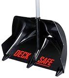 Snow Shovel for Decks & Driveways – Deck Saver™ Crack Jumper 24" Snow Shovel, Won’t Damage Decks