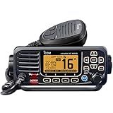 Icom IC-M330G Ultra Compact VHF Marine Transceiver with GPS - Black