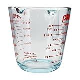 Pyrex 6001075 2 Cup Glass Measuring Cup - Made in USA