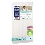 Kolcraft Pure Sleep Therapeutic Breathable Crib Mattress plus Toddler Bed Fit, GREENGUARD GOLD Certified, Made in USA, 150 Extra Firm Posture Support Coils, Non Toxic, Safety & Quality Tested, 52"X28"