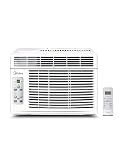 Midea 5,000 BTU Window Air Conditioner, Cools up to 150 Sq. Ft. with Easy-to-Use Reusable Filter, Remote, Perfect AC for Bedroom, Living Room, Home Office, Electronic Control