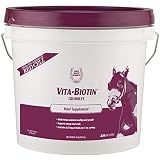 Horse Health Vita Biotin Crumbles Horse Hoof Supplement, Biotin Supplement Supports Healthy Hoof Growth, Strong Walls, Prevents Cracks & Chipping, 3 lbs, 48-Day Supply