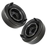 BWBWND 2PCS Car Headlight Dust Caps, 80mm Rubber Sealing Protective Cover for H4 Light Bulb, Universal Dustproof Lamp Protection Headlight Extension Covers for Most Cars Trucks SUVs