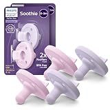 Philips Avent Soothie Baby Pacifier for 0-3 Months, BPA-Free, 4-Pack
