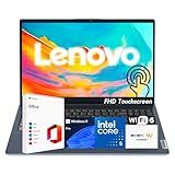 Lenovo IdeaPad Business Laptop, 15.6" FHD Touchscreen Display, Intel 13th 10-Core i5 CPU (Up to 4.6 GHz), 16GB RAM, 1TB SSD, Copilot AI Ready, Wi-Fi 6, Windows 11 Pro with Microsoft Office, WOWPC USB