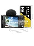iDaPro Screen Protector for Sony ZV-1F ZV1F Vlog Camera [3 Pack],Tempered Glass 9H Hardness Anti-Scratch Bubble-Free Easy Installation