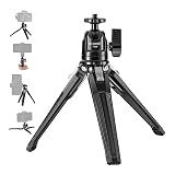 NEEWER Mini Metal Table Tripod with 360° Ball Head, TP29