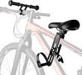 saurka Kid Bike Seat Front Mounted and Handlebar for Mountain Bike Parent-Child Cycling, Child Bicycle Seat&Child Handlebar Compatible with All Adult MTB Bike Cycling