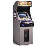 Quarter Arcades Bad Dudes Vs. DragonNinja Mini Arcade – 1/4 Scale Data East Collector’s Cabinet with Original ROM, USB-C Power – Retro Beat-'Em-Up Arcade Machine for Home or Display [Video Game]