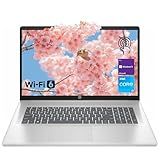 HP High-Performance 17.3" Laptop, 17.3" HD+ Touchscreen, 8-Cores Intel i3-N305, 8GB RAM, 128GB eMMC, Webcam, HDMI, Numeric Keypad, Wi-Fi 6, Windows 11 Pro, Silver