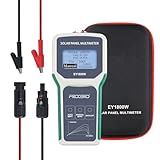 FrogBro 1800W Solar Panel Tester Photovoltaic Multimeter, Troubleshooting Tool with Smart MPPT Display, Upgraded Measuring Range (5~1800W, 20~120V, 0~60A) for Solar PV Panel Testing and Data Analysis