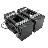 PowerBlock Elite EXP Adjustable Dumbbells, Sold in Pairs, Stage 1, 5-50 lb.