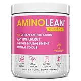 AminoLean Pre Workout Powder & Natural Amino Energy with Vegan BCAA + EAA